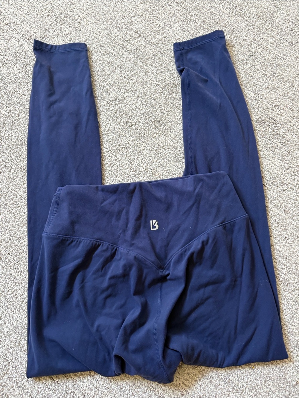 BuffBunny Navy High-Waist Leggings